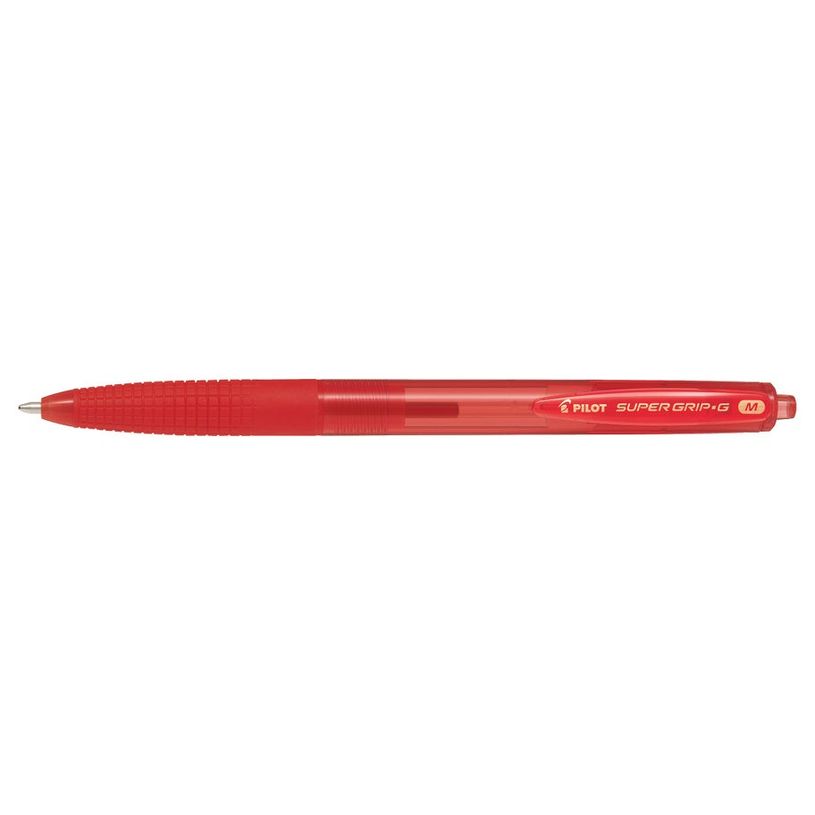 4902505524417-Pilot Super Grip-G - Stylo à bille - rouge - encre à huile - 1 mm - rétractable-P_2605308_1-0