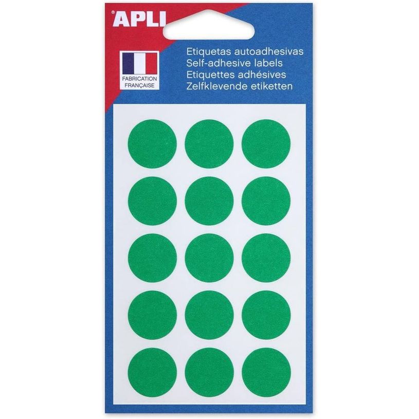 3270241119657-Apli Agipa - 90 Pastilles adhésives - vert - diamètre 19 mm - réf 111965-P_300001074_1-0