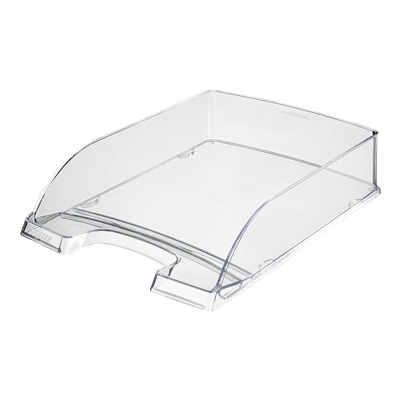 4002432310999-Leitz Plus - corbeille à courrier - pour A4 - limpide-P_300016553_3-1