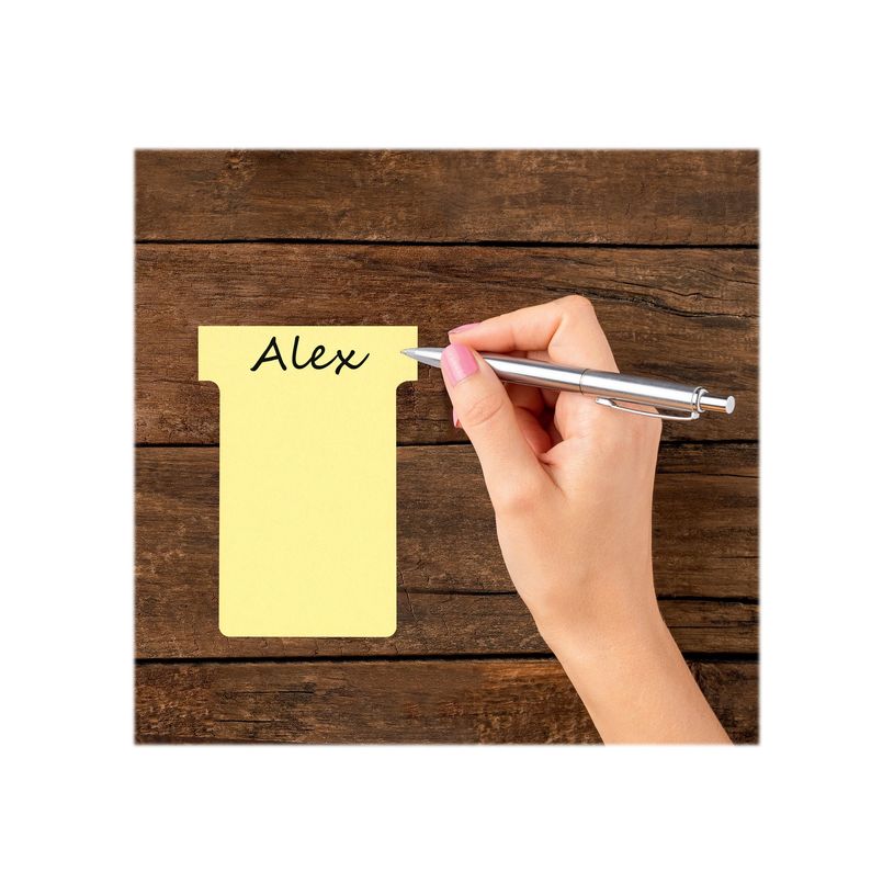 5016812389269-Nobo fiche en T - 11.2 x 18 cm - jaune (pack de 100)-P_300024037_5-4