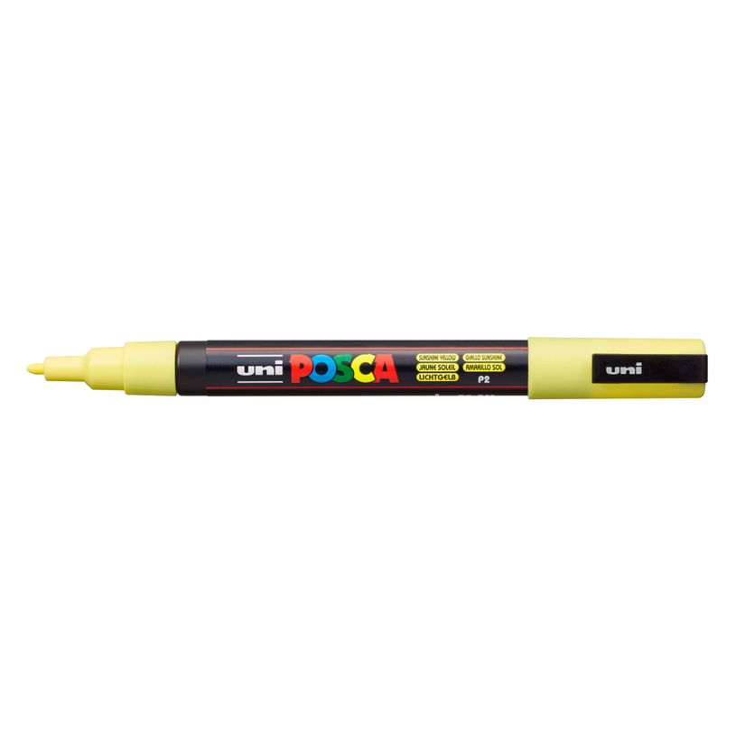 4902778249284-Posca – Marqueur peinture pointe fine – jaune soleil--0