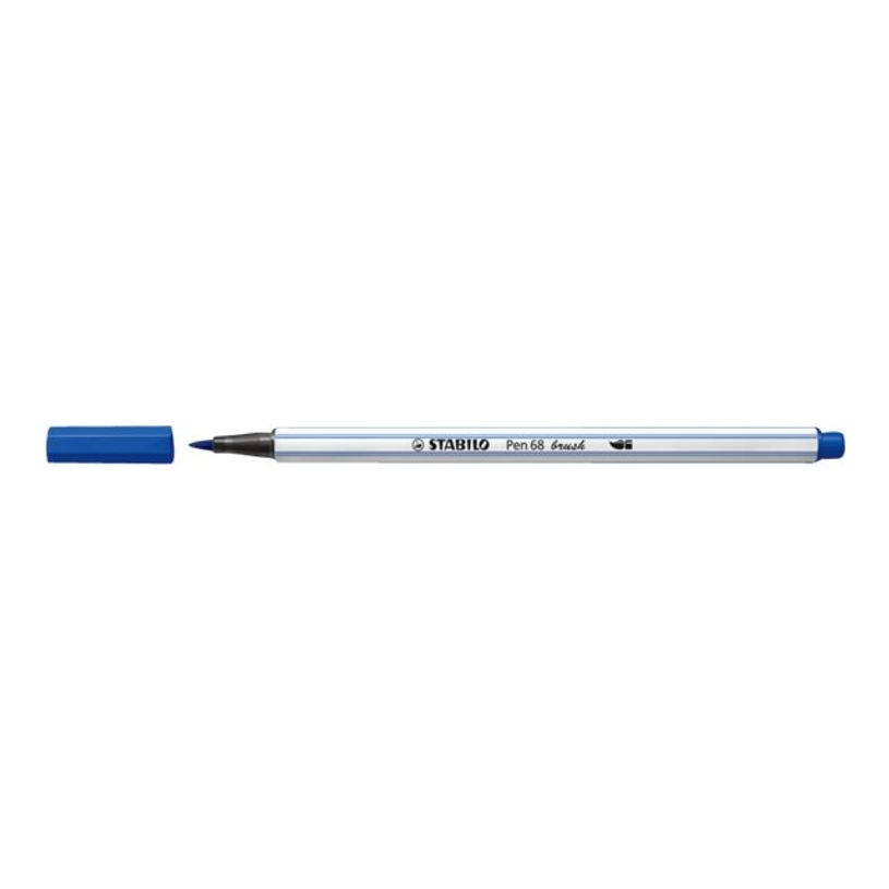 4006381545730-STABILO Pen 68 Brush - feutre - bleu prussien-P_300030003_1-0