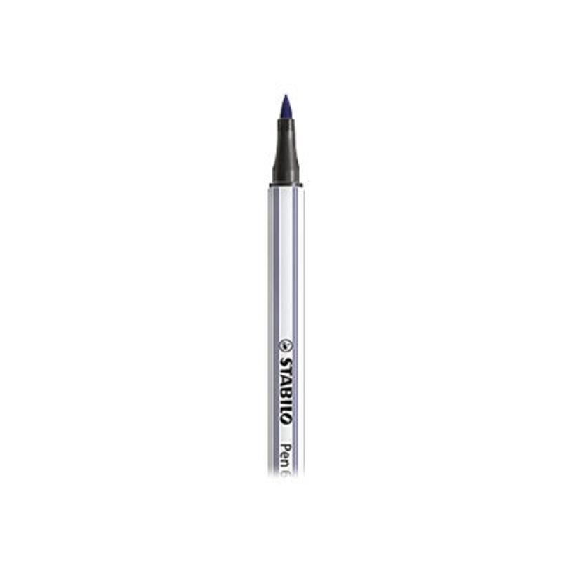 4006381545730-STABILO Pen 68 Brush - feutre - bleu prussien-P_300030003_2-1