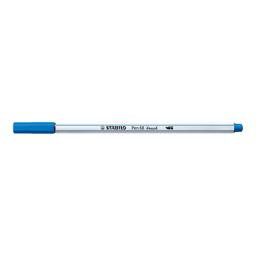 4006381545792-STABILO Pen 68 Brush - feutre pinceau à pointe souple - bleu foncé-P_300030005_2-1