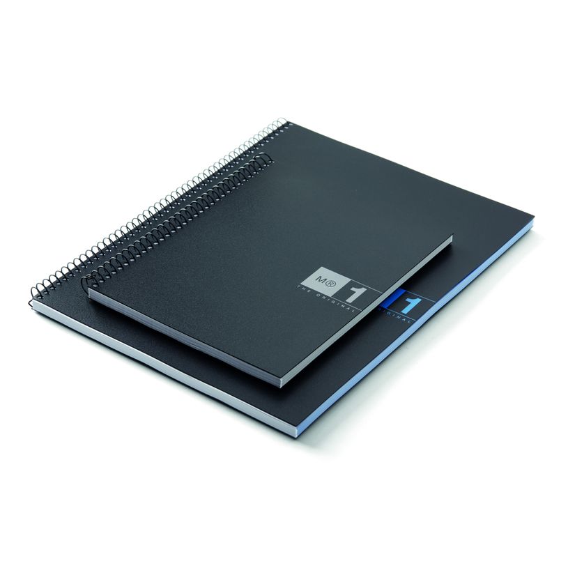 8422593026526-THE ORIGINAL NOTEBOOK, couverture souple, A5, quadrillage 5x5 mm, 80 feuilles de 1 couleur, Miquelrius,--5