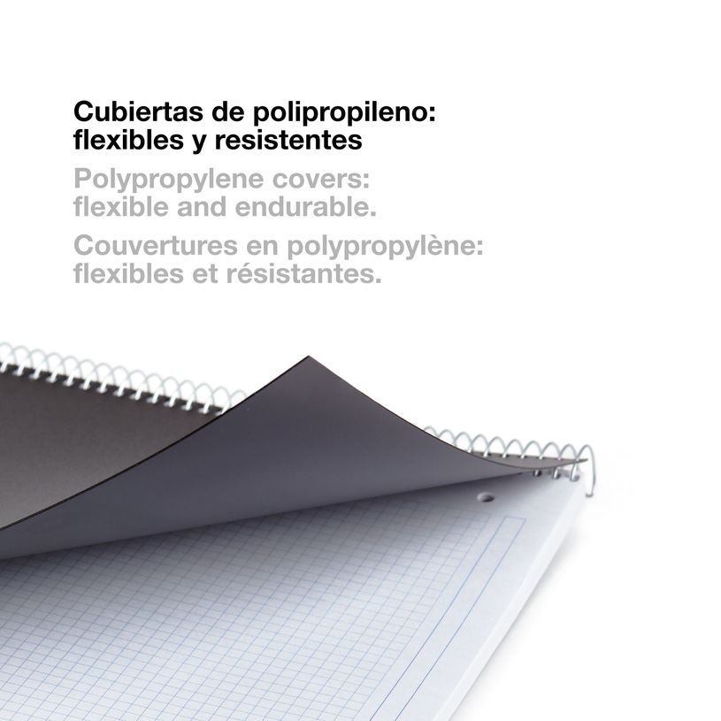 8422593026564-THE ORIGINAL NOTEBOOK, couverture souple, A5, quadrillage 5x5 mm, 80 feuilles de 1 couleur, Miquelrius,--6