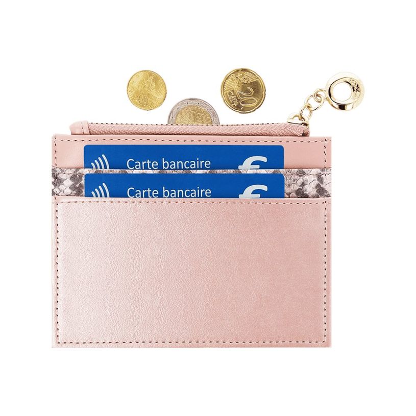 3700536125761-Color Pop Flash - Porte carte avec fermeture éclair - pour 2 cartes de crédit-P_300050935_1-0