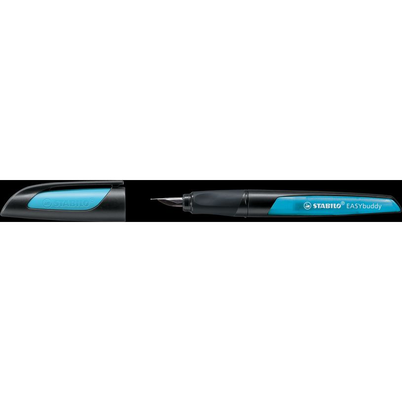 4006381539142-STABILO EASYbuddy - Stylo plume ergonomique - pour gaucher - bleu/noir-P_400000023_2-1