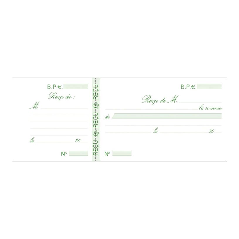 3130630000259-Exacompta - Manifold Carnet de reçus - 50 feuillets - 10,5 x 27 cm-P_400000357_2-1