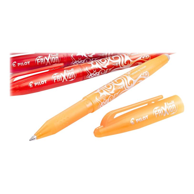 4902505580246-Pilot Frixion Ball - Roller effaçable - 0,7 mm - orange abricot-P_400000379_5-1