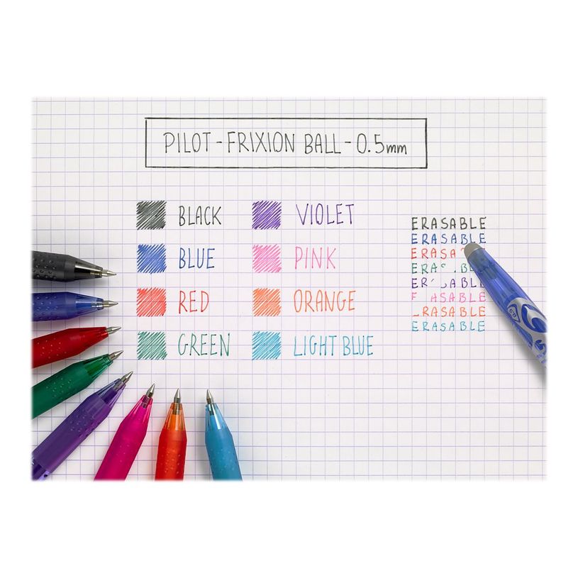 4902505360091-Pilot Frixion Ball - Roller effaçable - 0,5 mm - rouge-P_400000385_3-3