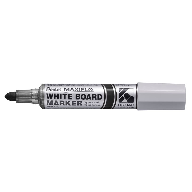 884851047946-Pentel MAXIFLO - Marqueur effaçable - pointe ogive ultra large - noir-P_400001325_1-0