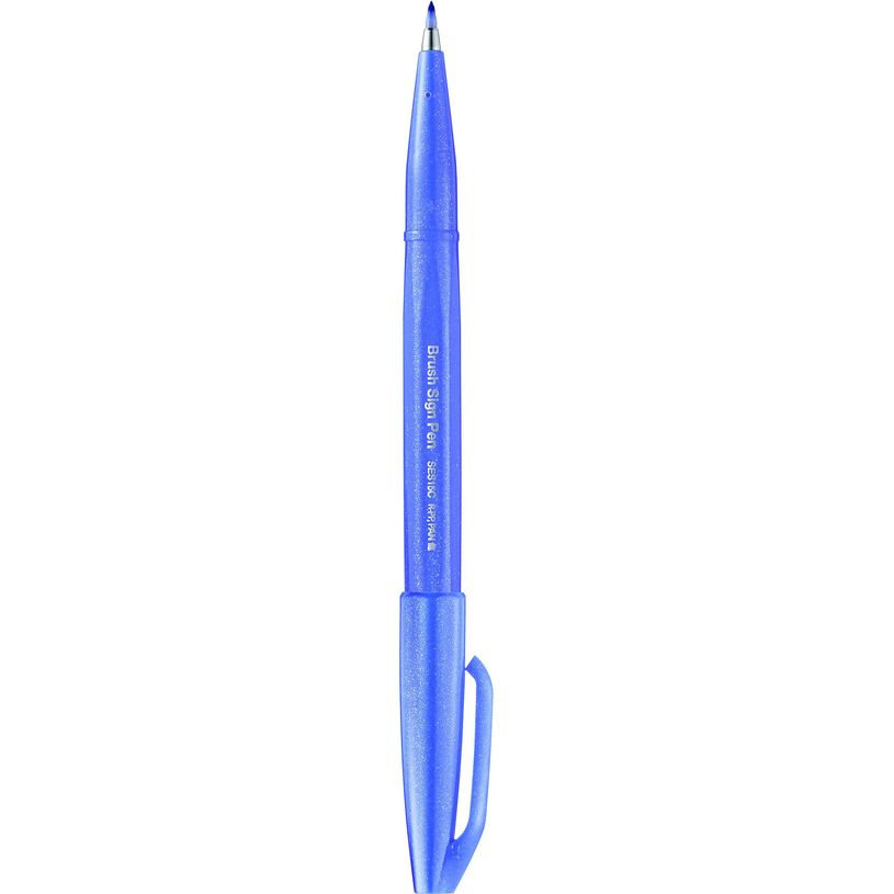 4902506365101-Pentel Sign pen - Feutre pinceau à pointe souple - indigo-P_400001333_1-0