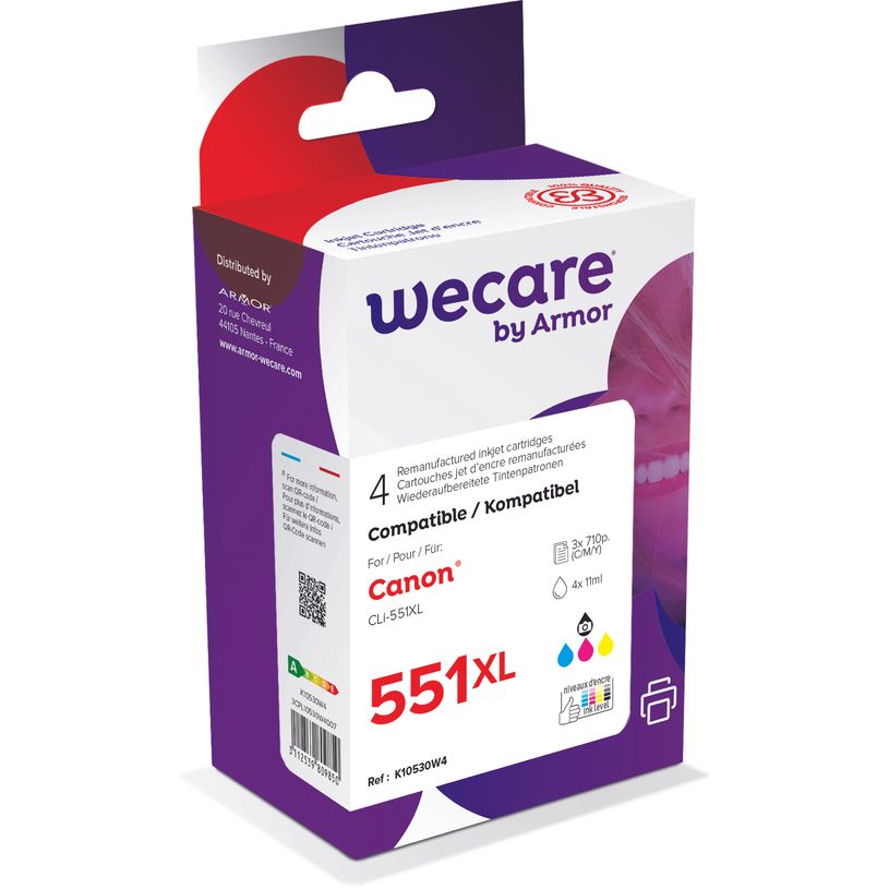 3112539809850-Cartouche compatible Canon CLI-551XL/PGI-550XL - pack de 4 - noir, cyan, magenta, jaune - -P_400001554_1-0