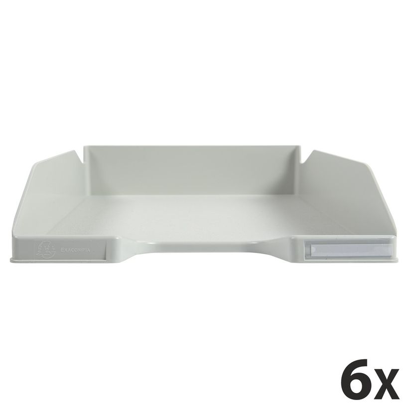 9002493011540-Exacompta COMBO - 6 Corbeilles à courrier granit-P_400001727_1-0