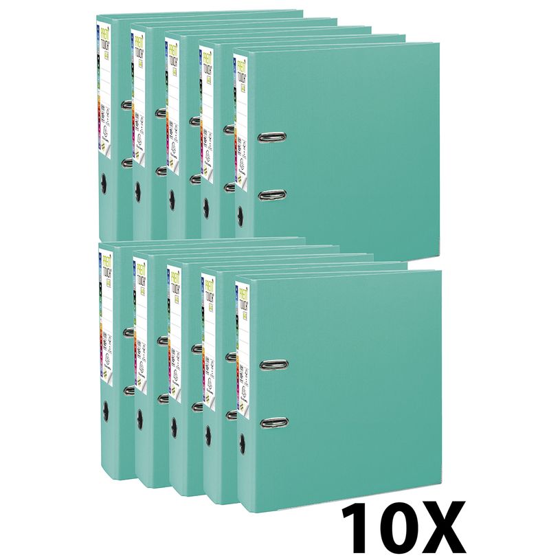 3130632533038-Exacompta Prem'Touch - 10 Classeurs à levier - Dos 80 mm - A4 Maxi - pour 600 feuilles - -P_400001858_1-0