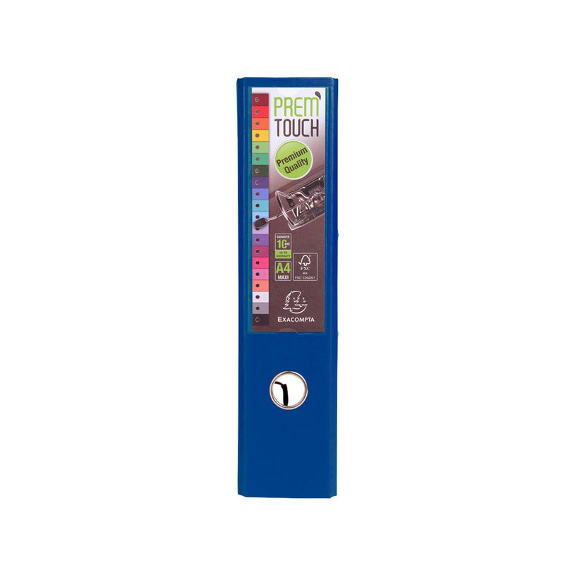 3130632533526-Exacompta Prem'Touch - 10 Classeurs à levier - Dos 80 mm - A4 Maxi - pour 600 feuilles - -P_400001863_3-2