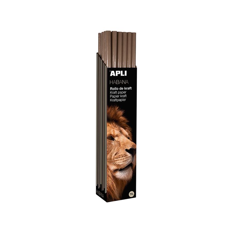 8410782131410-Apli Agipa - Papier cadeau kraft - 100 cm x 3 m - 70 g/m² - marron-P_400002039_1-0