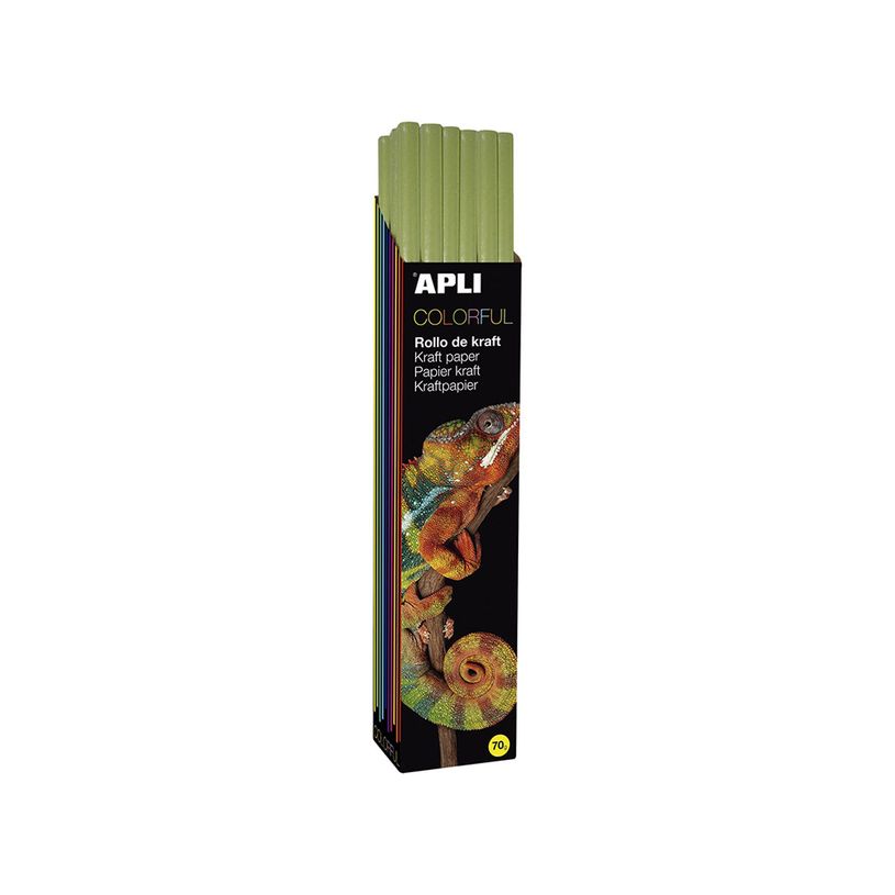 0000005809417-Apli Agipa - Papier cadeau kraft - 100 cm x 3 m - 70 g/m² - vert-P_400002048_1-0
