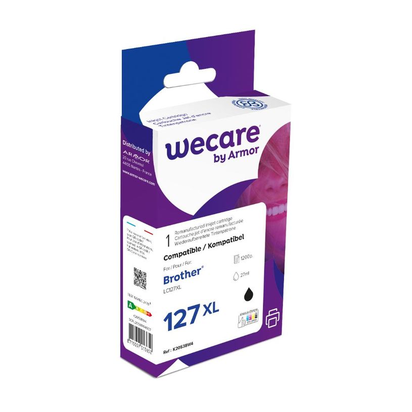 8715057013652-Cartouche compatible Brother LC127XL - noir - Wecare-P_400003121_1-0