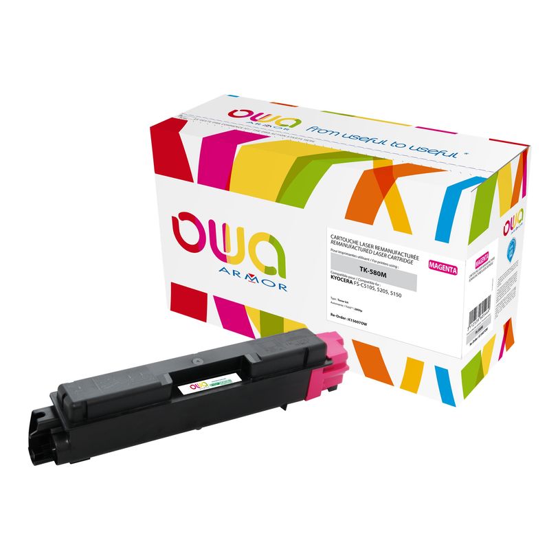 3112539605469-Cartouche laser compatible Kyocera TK-580 - magenta - Owa K15607OW-P_400003268_1-0