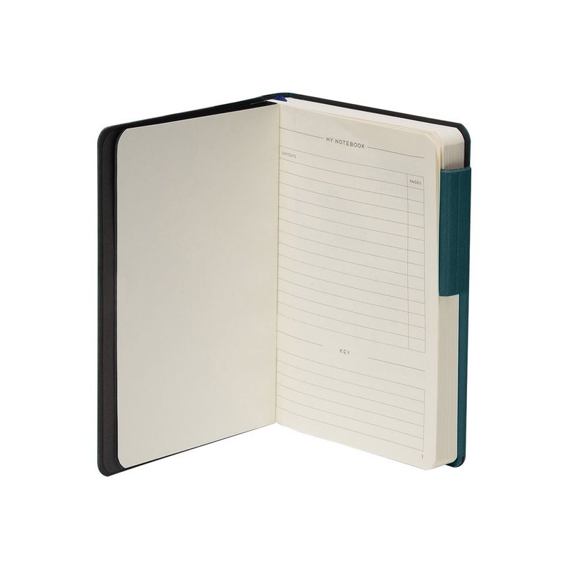 8056304488930-Legami My Notebook - Carnet de notes à élastique - 9,5 x 13,5 cm - ligné - bleu pétrol-P_400003725_1-1