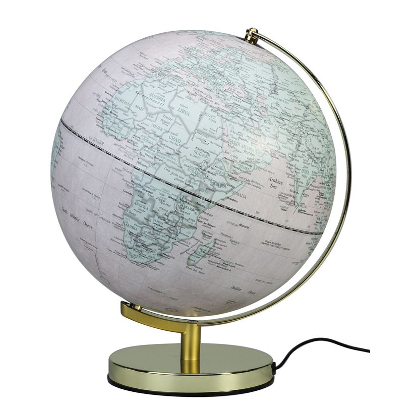 3173740244083-Carpentras Sign - Globe terrestre lumineux - 30 cm - antique rose-P_400004487_1-0