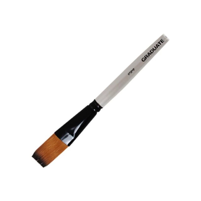 5011386081335-Daler-Rowney Graduate - Pinceau lavis plat - poil synthétique - N°3/4-P_400005095_1-0
