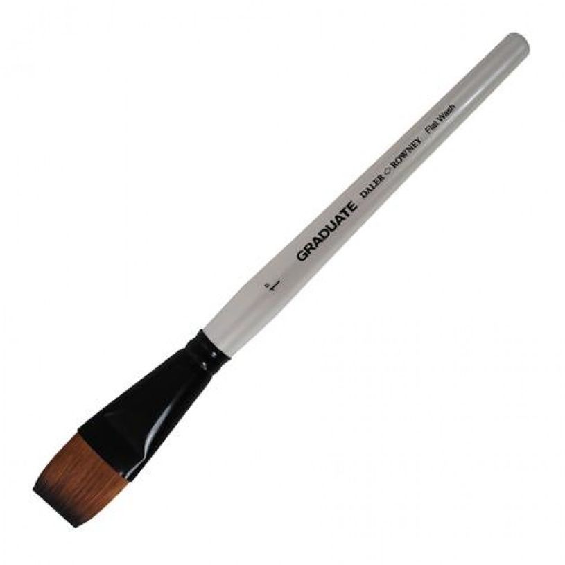 5011386081342-Daler-Rowney Graduate - Pinceau lavis plat n°1 - poil synthétique-P_400005096_1-0