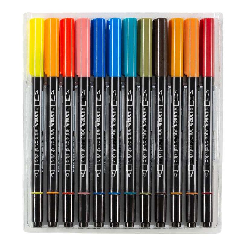 4084900601242-Lyra Aqua Brush Duo - 36 Feutres pinceaux double pointe - couleurs assorties-P_400005341_2-1