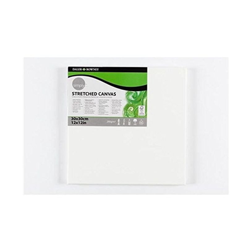 5011386030067-Daler-Rowney Simply - Châssis entoilé - 30 x 30 cm - coton-P_400005374_1-0