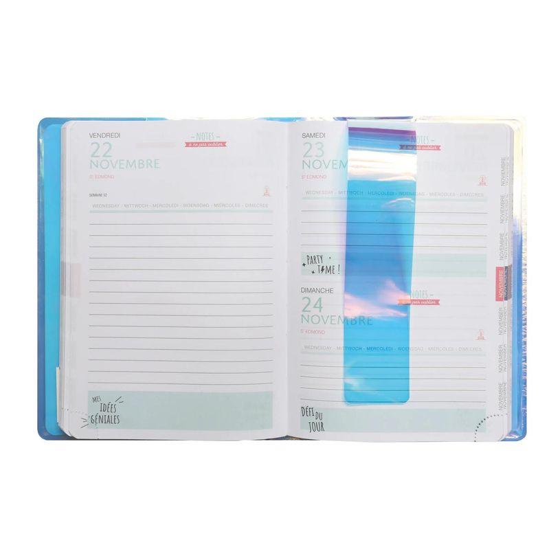 3660942072502-Agenda Iris - 1 jour par page - 12 x 17 cm - disponible dans différentes couleurs - Exaco-P_400005837_2-1