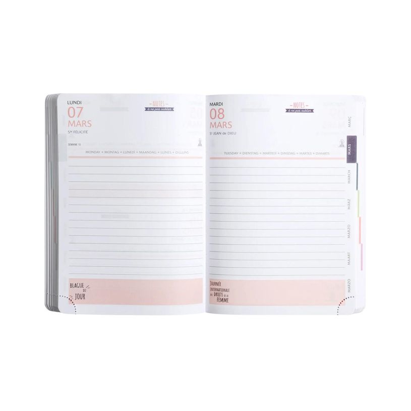3660942072502-Agenda Iris - 1 jour par page - 12 x 17 cm - disponible dans différentes couleurs - Exaco-P_400005837_3-2
