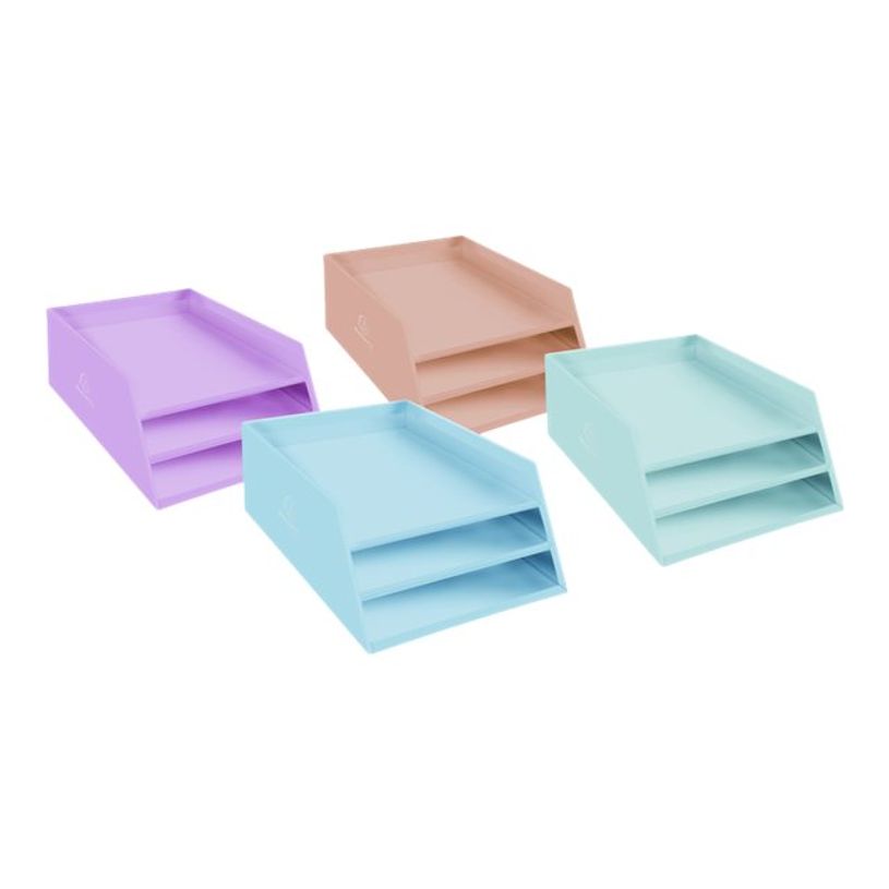 9002493116856-Exacompta Aquarel - Corbeille à courrier 3 niveaux en carton - disponible dans différent-P_400007508_1-0