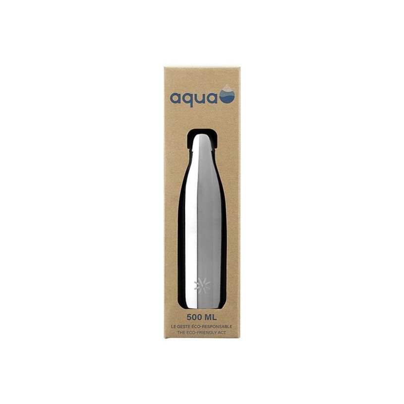 3135250126204-Aqua Precious Metal - Gourde Bouteille isotherme 500 ml - double paroi - disponible dans d-P_400007603_3-3