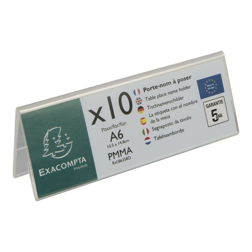 9002493109438-Exacompta - 10 Porte noms - A6 plié-P_400008541_1-0