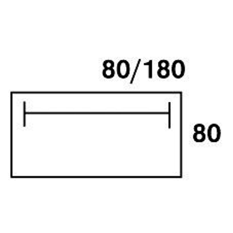 3253310105362-Bureau droit DUAL - L140 - Pieds Alu - plateau imitation Hêtre-P_400008993_6-4