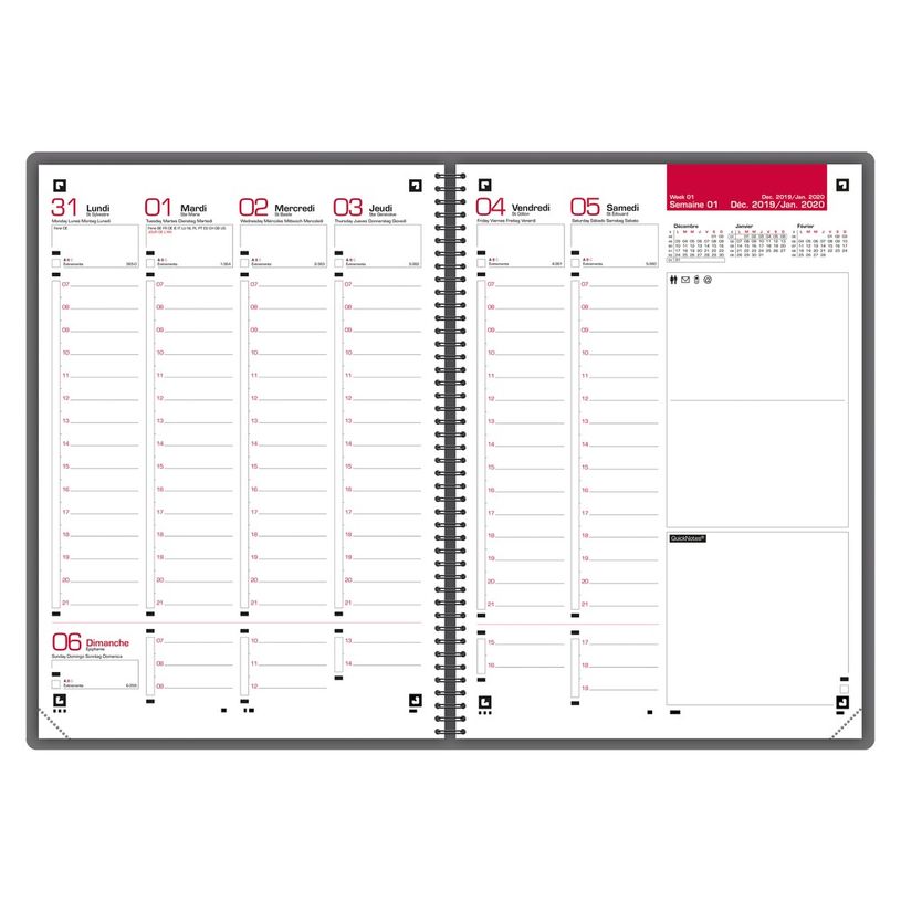 3147280057571-Agenda spiralé à élastique My Fab - 1 semaine sur 2 pages - 15 x 21 cm - violet - Oxfor-P_400009482_2-1