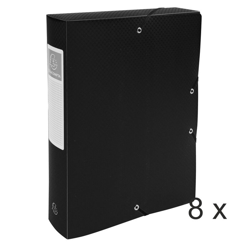 3130632598815-Exacompta Opak - 8 Boîtes de classement - dos 60 mm - noir-P_400010531_1-0