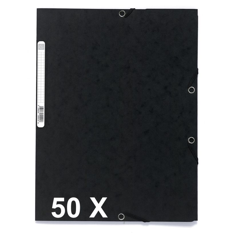 3130638555010-Exacompta - 50 Chemises à 3 rabats - A4 - noir-P_400011087_1-0