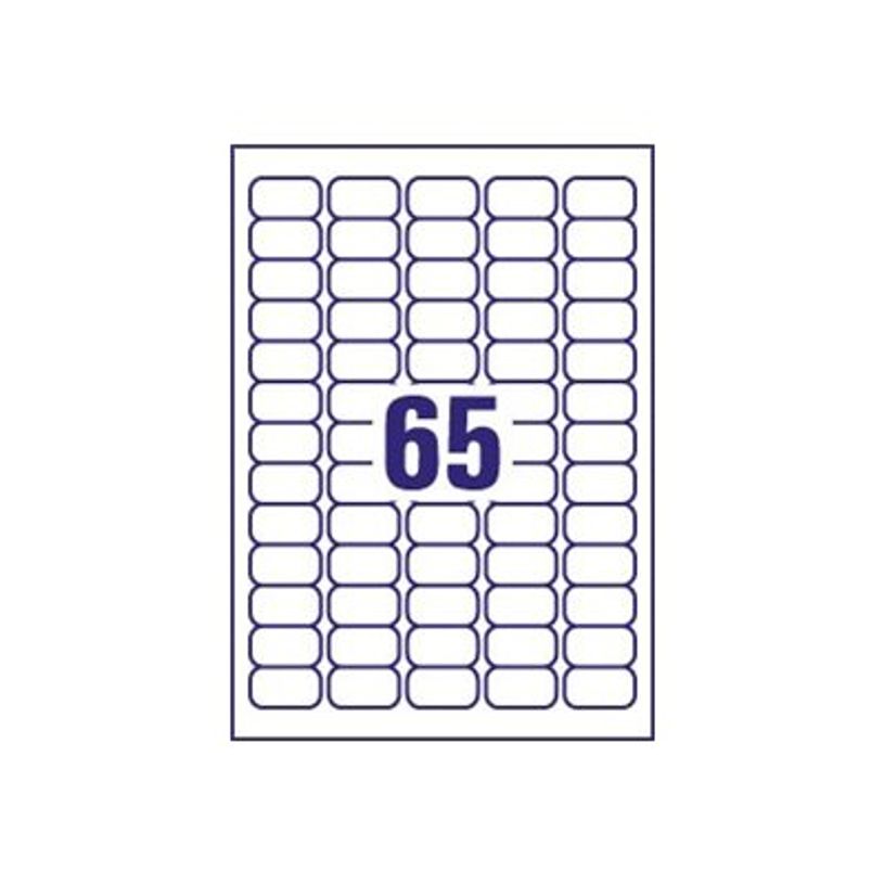 3266550129555-Avery Clear Mini Label - étiquettes - 1625 unités - 21.2 x 38.1 mm-P_400011386_3-2