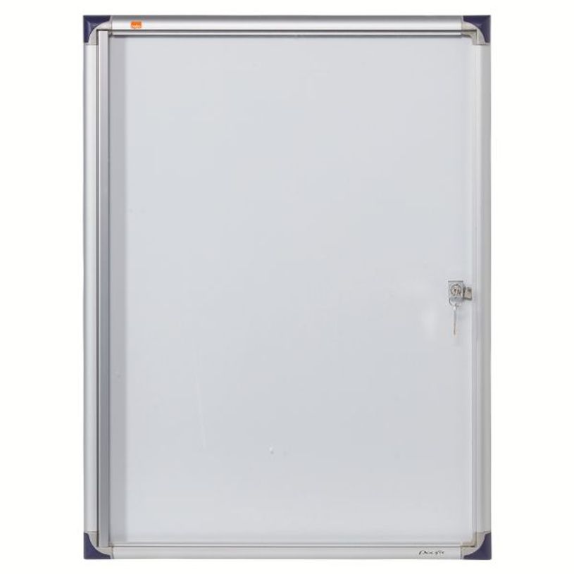 5028252108263-Nobo - Vitrine d'intérieur extra plate - 4 feuilles A4 - surface magnetique - porte battante - 51 x 68--0