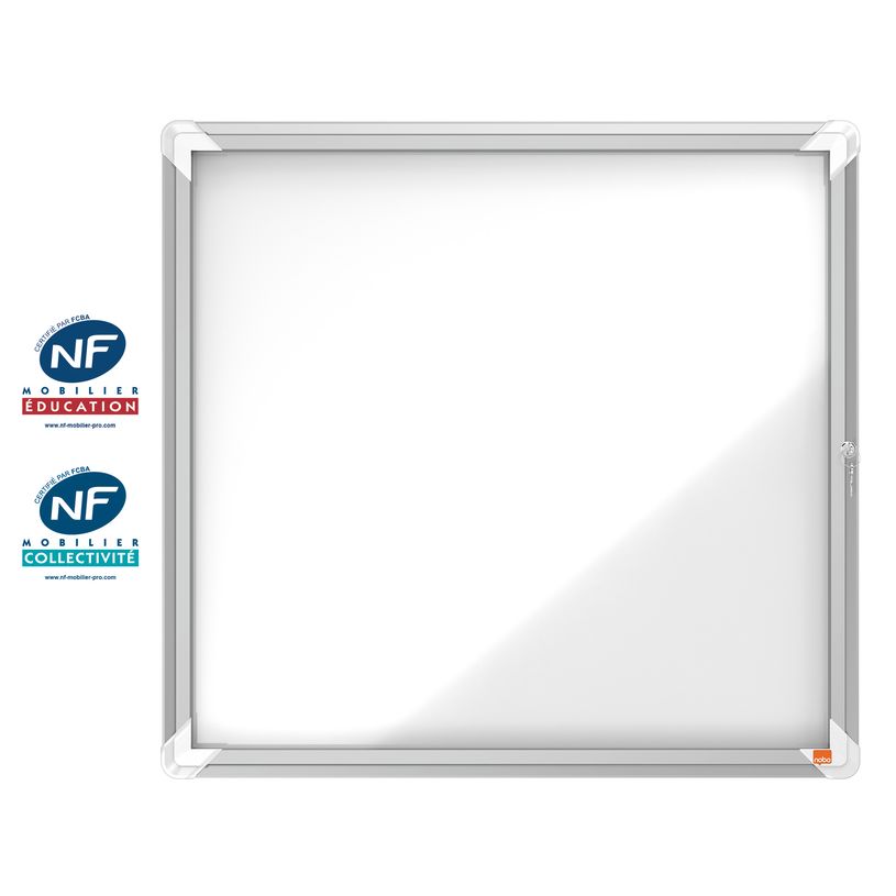 5028252064040-Nobo - Vitrine extérieure 6 A4 (709 x 668 mm) - cadre aluminium fond métal-P_400013852_1-0