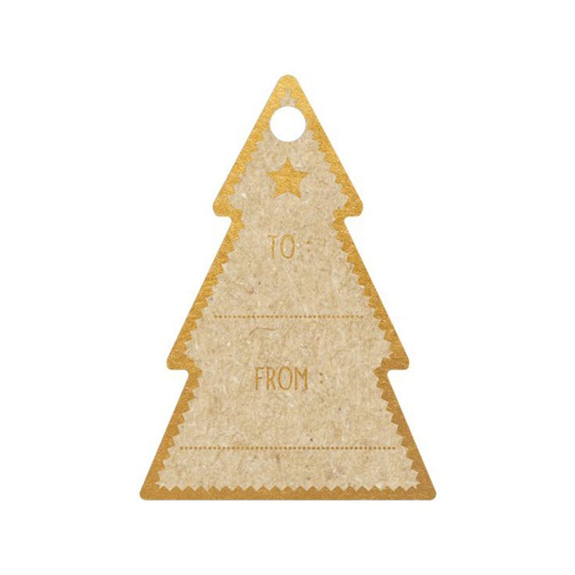 3329686170775-Clairefontaine - 12 Étiquettes cadeau kraft - sapins - 8 x 16 cm-P_405110259_3-2