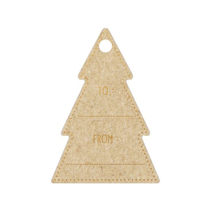 3329686170775-Clairefontaine - 12 Étiquettes cadeau kraft - sapins - 8 x 16 cm-P_405110259_4-3