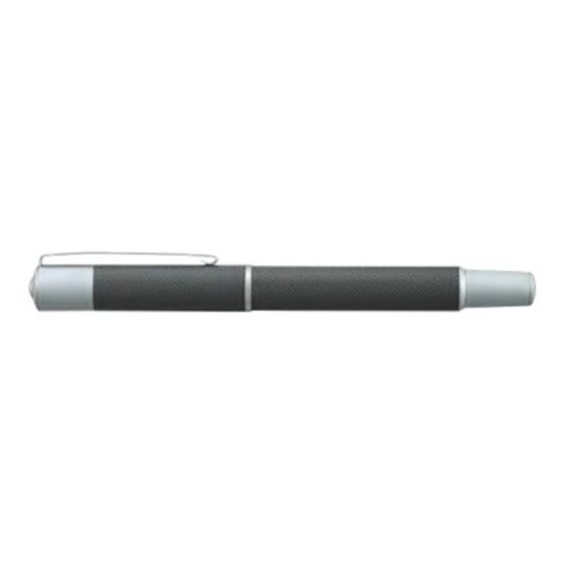 3219911750219-Daniel Hechter Media Relief - Stylo à bille - micro-gravure gris anthracite et attributs -P_405113280_1-0