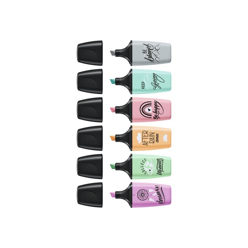 4006381577007-STABILO BOSS MINI Pastellove - Pack de 6 mini surligneurs - couleurs assorties-P_405113587_3-0