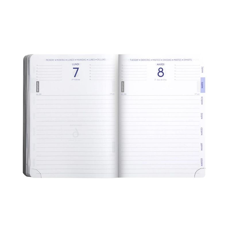 3660942077996-Agenda Green - 1 jour par page - 12 x 17 cm - ombellifères - exclusivité Bureau Vallée-P_405114268_2-1