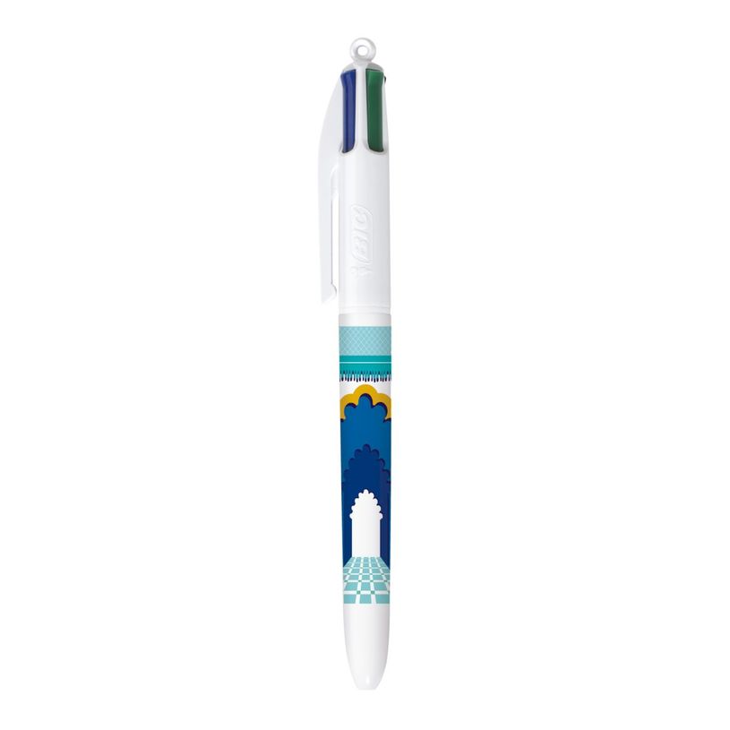 3086123666924-BIC 4 Couleurs Décors tournants - Stylo à bille 4 couleurs - 1 mm - différents modèles-P_405117048_3-2