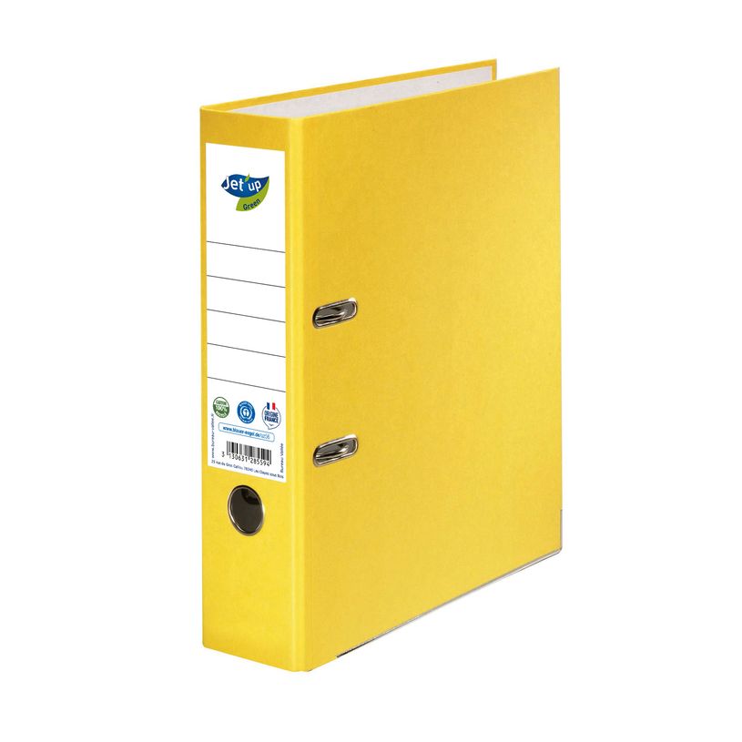 3130631285594-Bureau Vallée Recyclé - Classeur à levier recyclé - Dos 80 mm - A4 - pour 600 feuilles-P_405118399_1-0